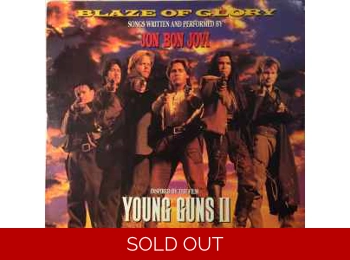 Jon Bon Jovi – Blaze Of Glory - UK 11 Track Black Vinyl LP